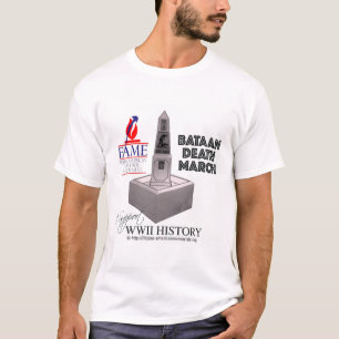 Minns T-tröja för den Bataan dödmars T-shirt