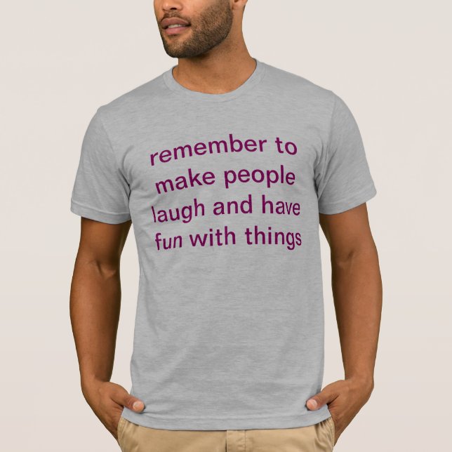 minns tee shirt (Framsida)