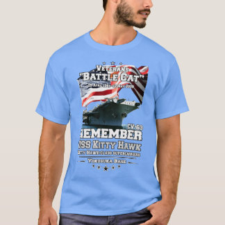 MINNS USS Kattunge Hawk Veterans T Shirt