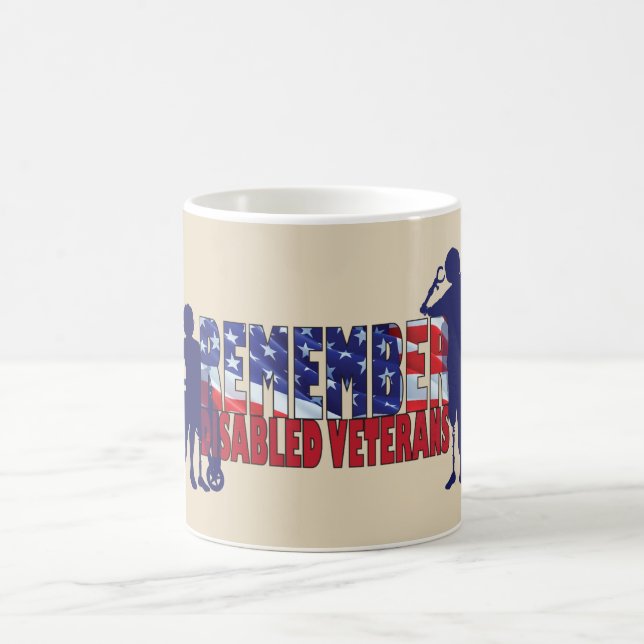 MINNS våra rörelsehindrada veteran Kaffemugg (Center)