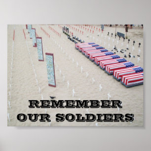 MINNS VÅRA SOLDIERS-utskrifter Poster
