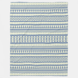Minoan Aegean Fleece Blanket