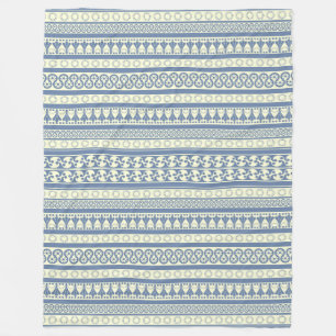 Minoan Aegean Fleece Blanket