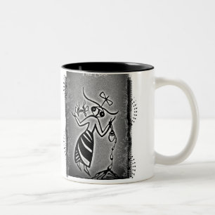 Minoan bigudinna Två-Tonad mugg