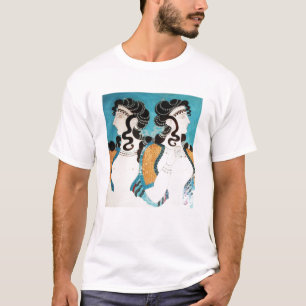 Minoan Fresco, kvinnor T-shirt