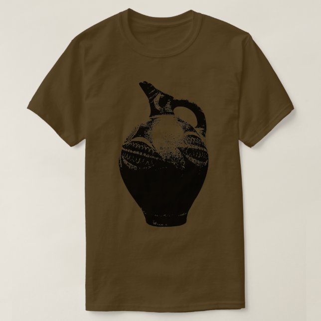 Minoan Kamares ware jug T Shirt (Design framsida)