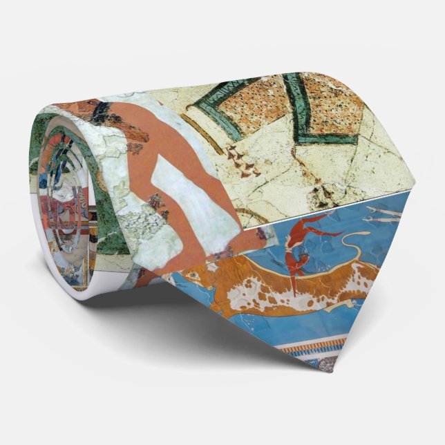 Minoan konstTie Slips (Rullad)