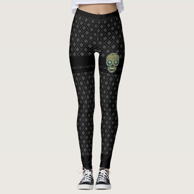 Minoan skalle leggings (Framsida)