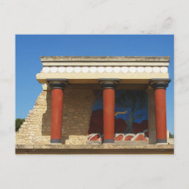 Minoan slott av Knossos Vykort