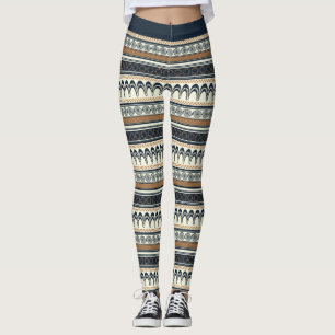 Minoan-stil Mönster Leggings