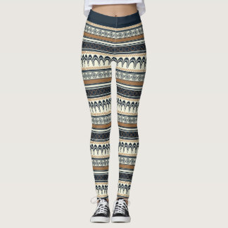 Minoan-stil Mönster Leggings