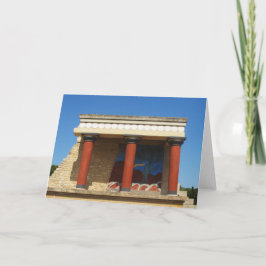 Minoanpalatset of Knossos Kort
