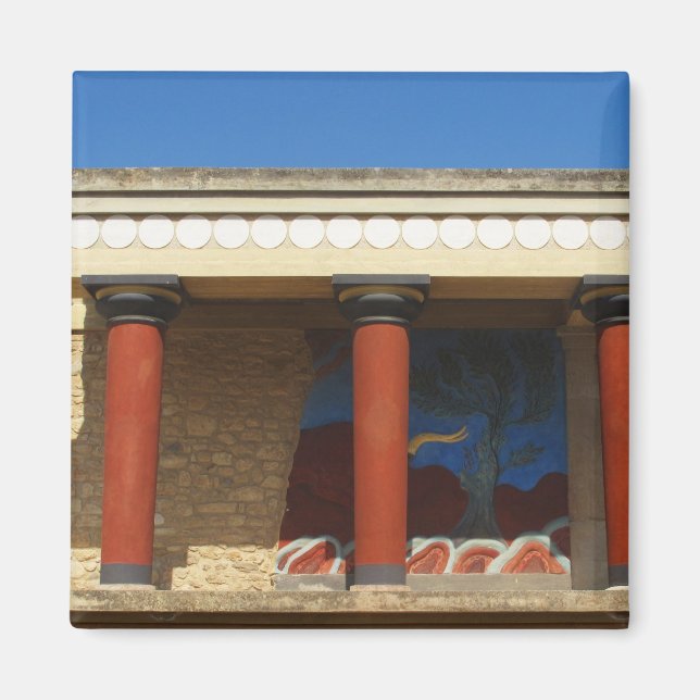 Minoanpalatset of Knossos Magnet (Framsidan)