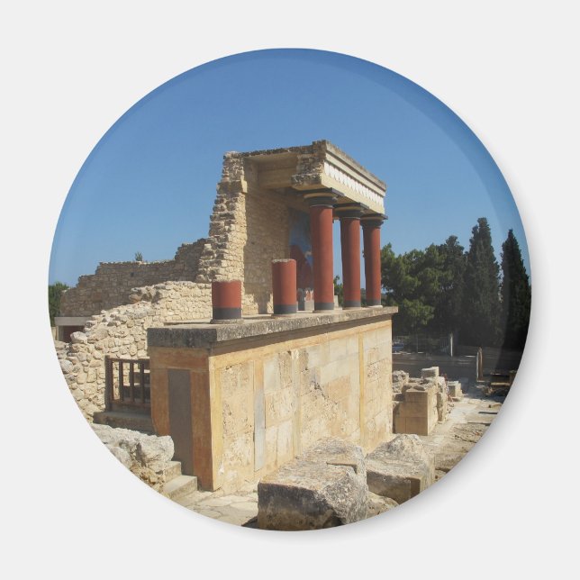 Minoanpalatset of Knossos Magnet (Framsidan)
