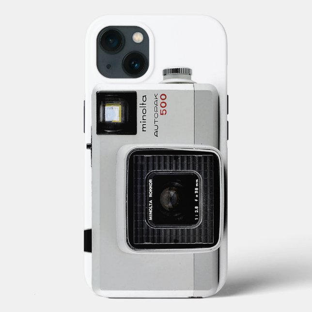 Minolta Autopak 500-Vintagens kamera (Baksida)