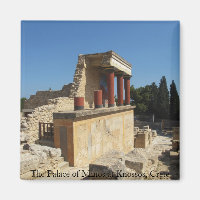 Minos palats på Knossos, Kreta, GREKLAND