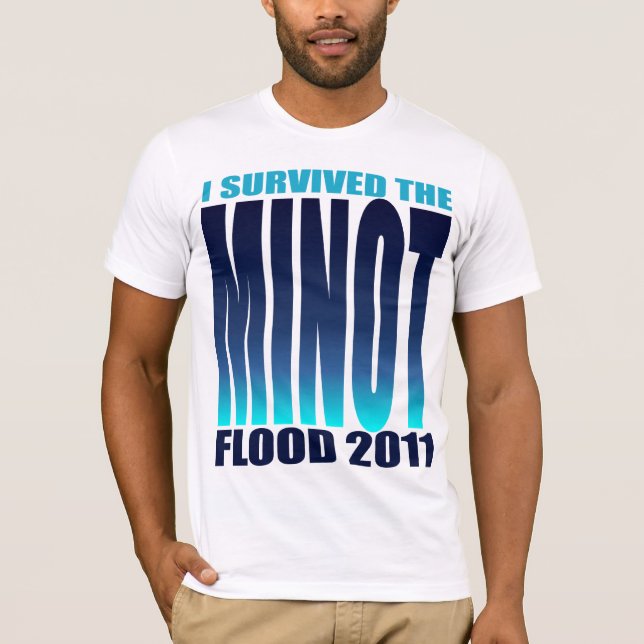 MINOT-FLODSKJORTA T SHIRT (Framsida)