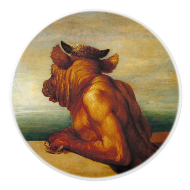 Minotaur (av George Frederic Watts) Knopp (Framsidan)
