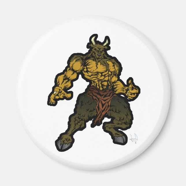 Minotaur Magnet (Framsidan)