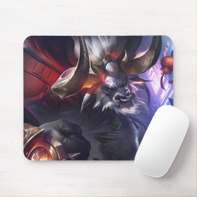 Minotaur Mousepad | Anpassade Mousepad Musmatta (Med mus)