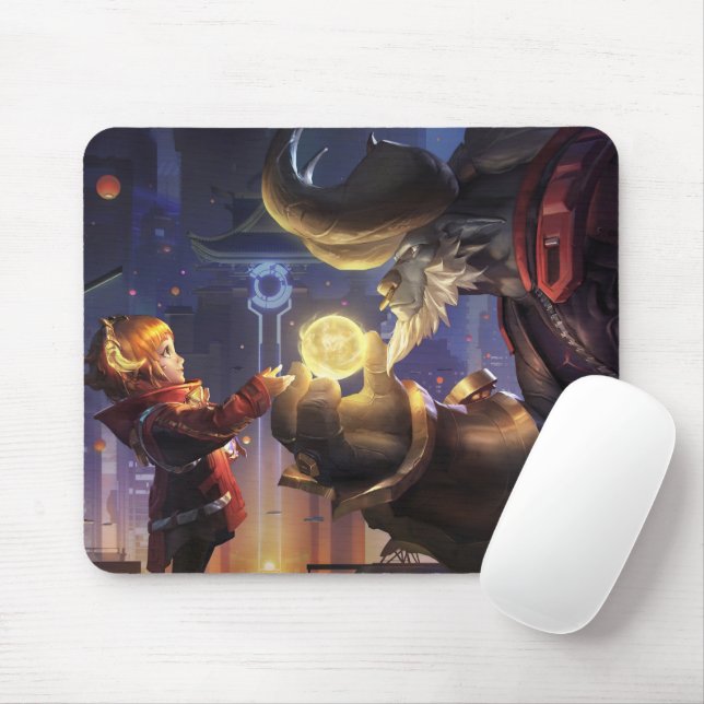Minotaur Mousepad | Anpassade Mousepad Musmatta (Med mus)