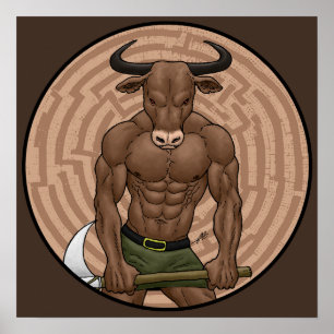 Minotaur Poster