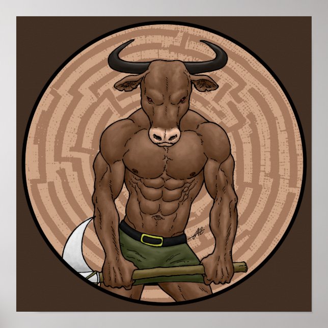 Minotaur Poster (Framsidan)