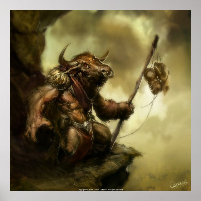 Minotaur Poster (Framsidan)