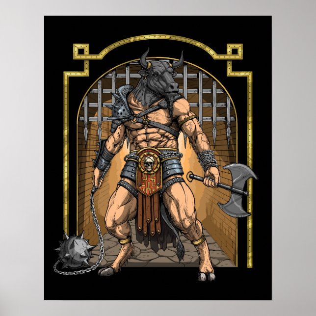Minotaur Poster (Framsidan)