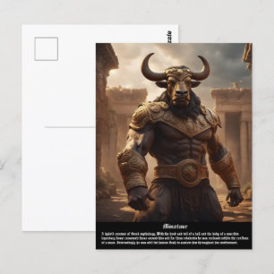 Minotaur Vykort