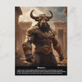 Minotaur Vykort
