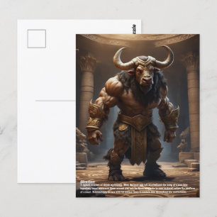 Minotaur Vykort