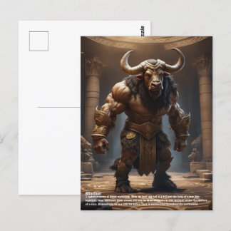 Minotaur Vykort