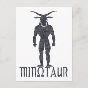 Minotaur Vykort