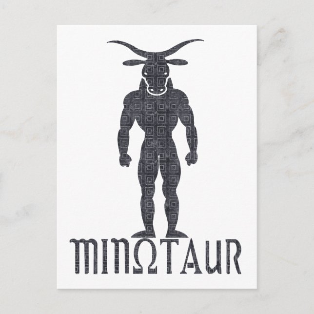 Minotaur Vykort (Framsida)