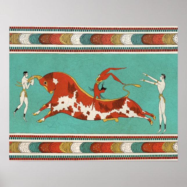 Minotauro, el toro de Creta Poster (Framsidan)