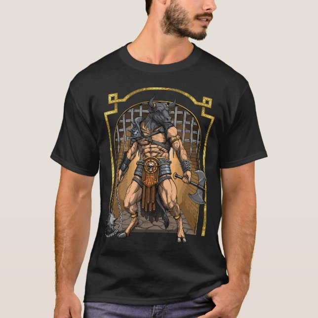 Minotauros T Shirt (Framsida)