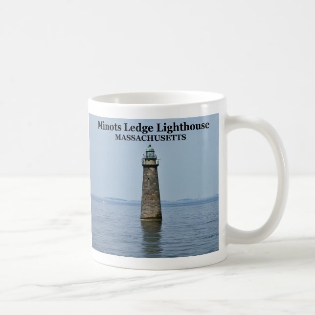 Minots Ledge Lighthouse, Massachusetts Mugg (Höger)