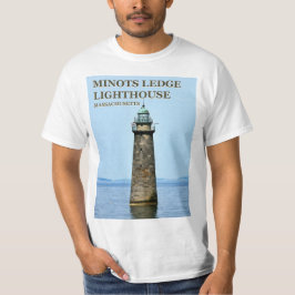 Minots Ledge Lighthouse, Massachusetts T-Shirt