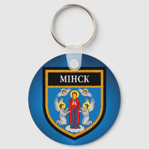 Minsk Flagga Nyckelring