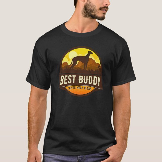 Minsk Greyhound Hundras  10 T Shirt (Framsida)