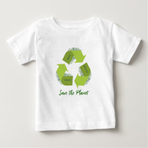 Minska, återanvänd, Återvinna Baby T-Shirt