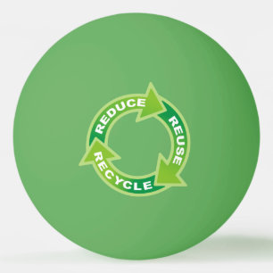 Minska återanvänd Återvinna Ping Pong Boll