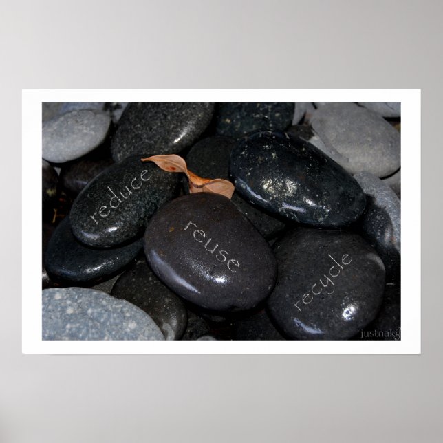 minska återanvändningen av recyle sten poster (Framsidan)