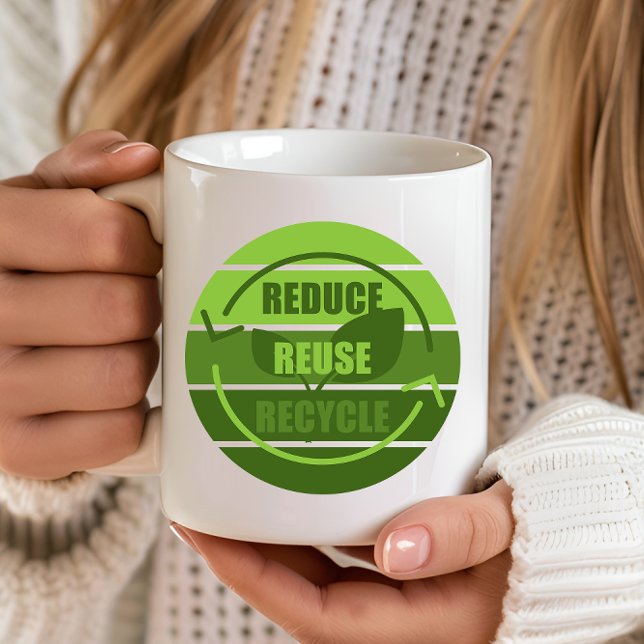 Minska återvinnan för återanvändning kaffemugg (Skapare uppladdad)