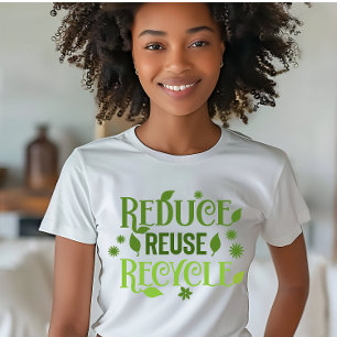 Minska återvinnan för återanvändning t shirt