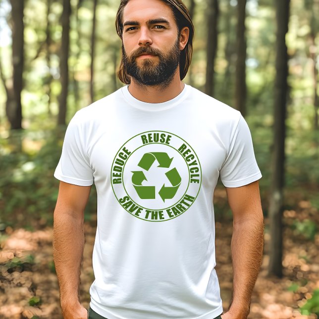 Minska återvinnan för återanvändning t shirt (Skapare uppladdad)