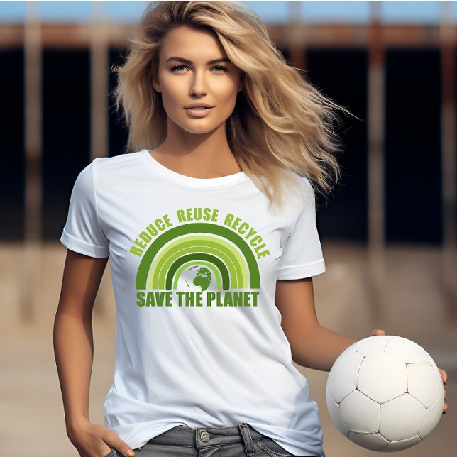 Minska återvinnan för återanvändning t shirt (Skapare uppladdad)