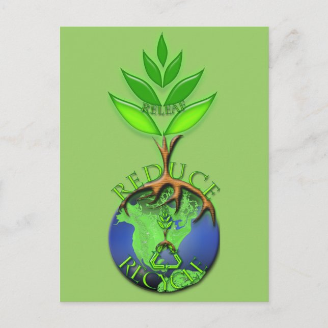 Minska Återvinnan Vykort (Framsida)