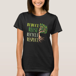 Minska Återvinnans återanvändning Klimatkriser T Shirt